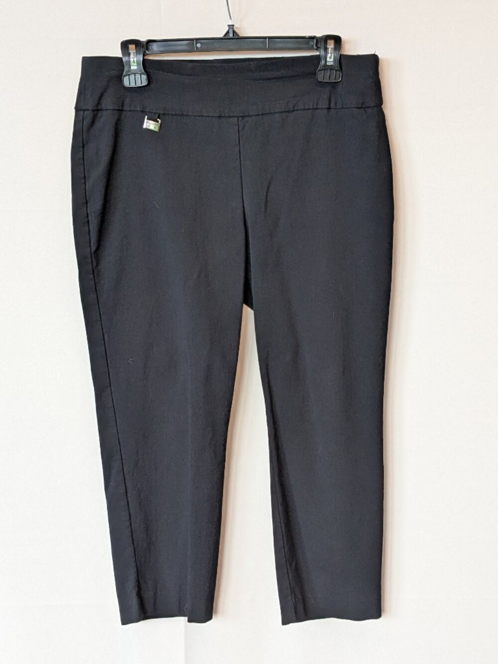 Alfani Black Pullon Stretch Capris